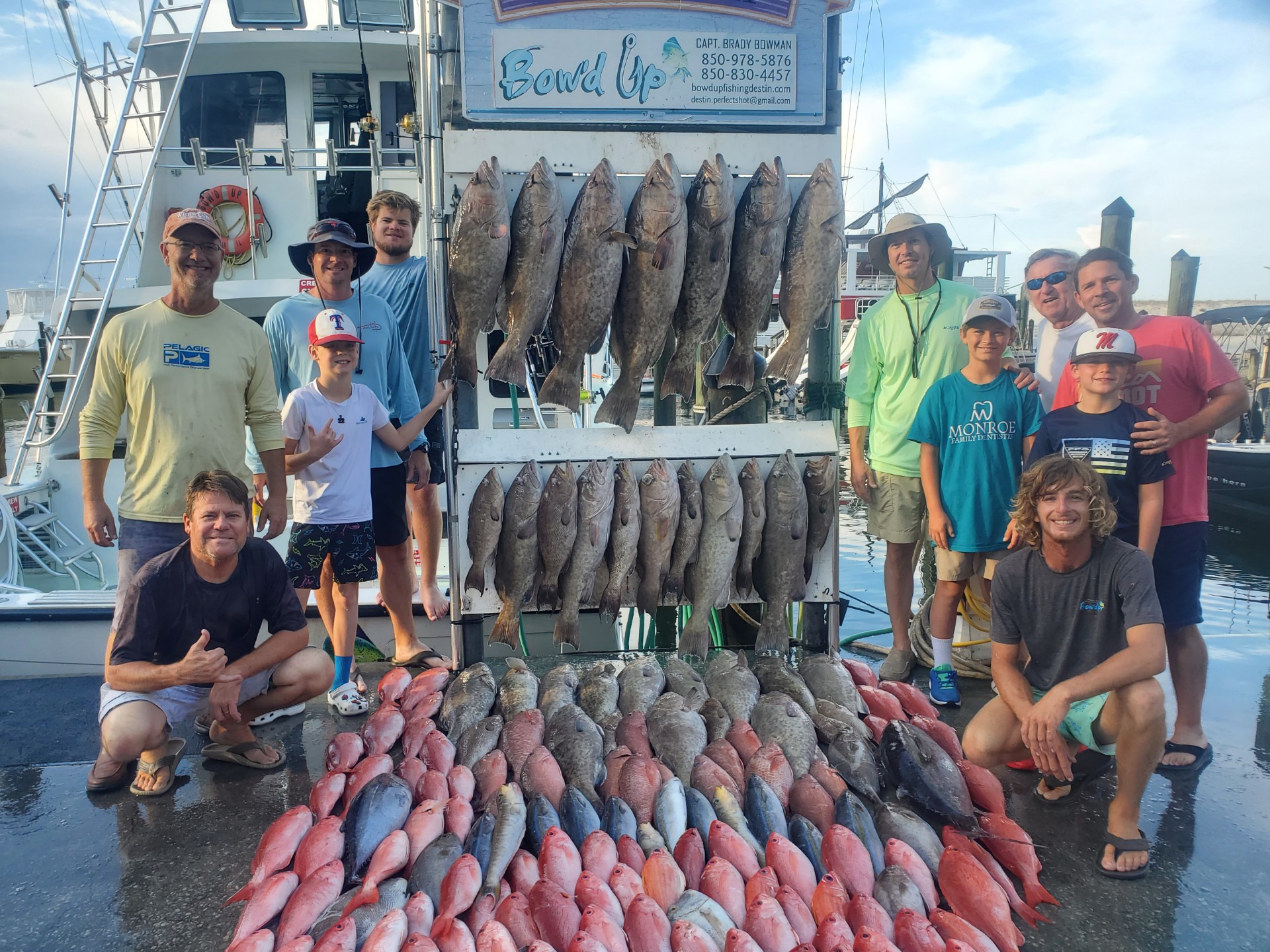 Family Enjoying Deep-Sea Fishing Adventure – Destin, FL_10