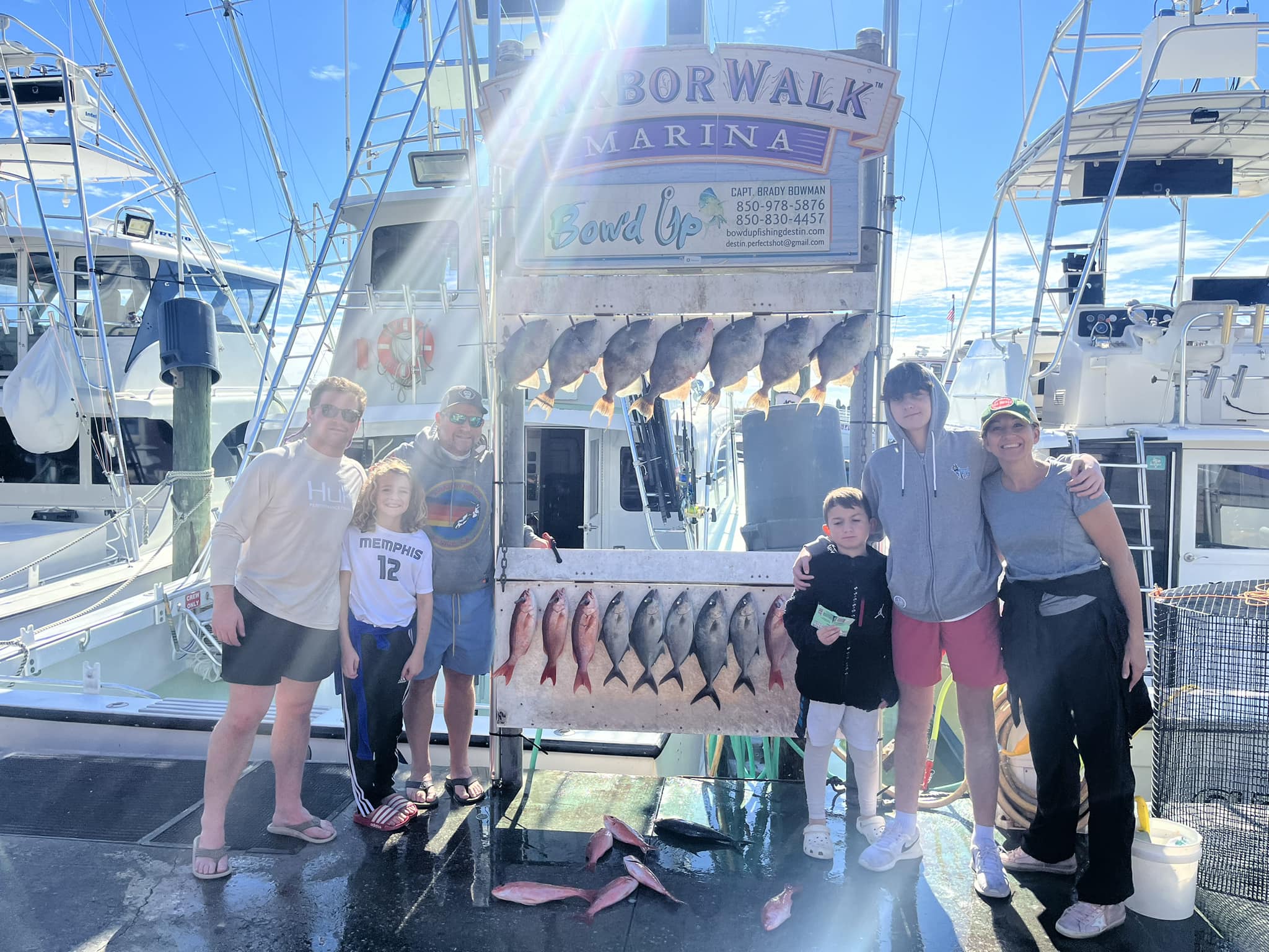 Family Enjoying Deep-Sea Fishing Adventure – Destin, FL_3