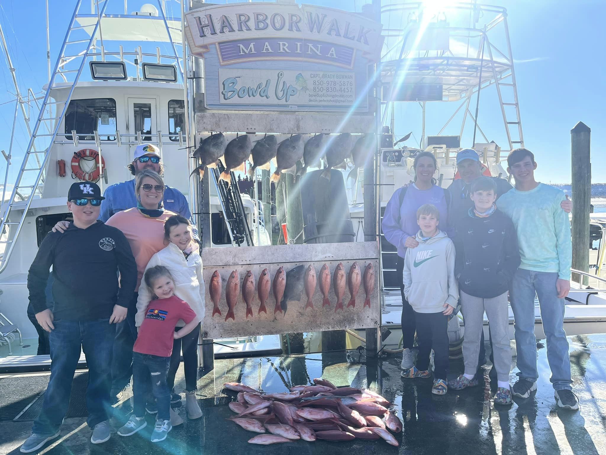 Family Enjoying Deep-Sea Fishing Adventure – Destin, FL_4