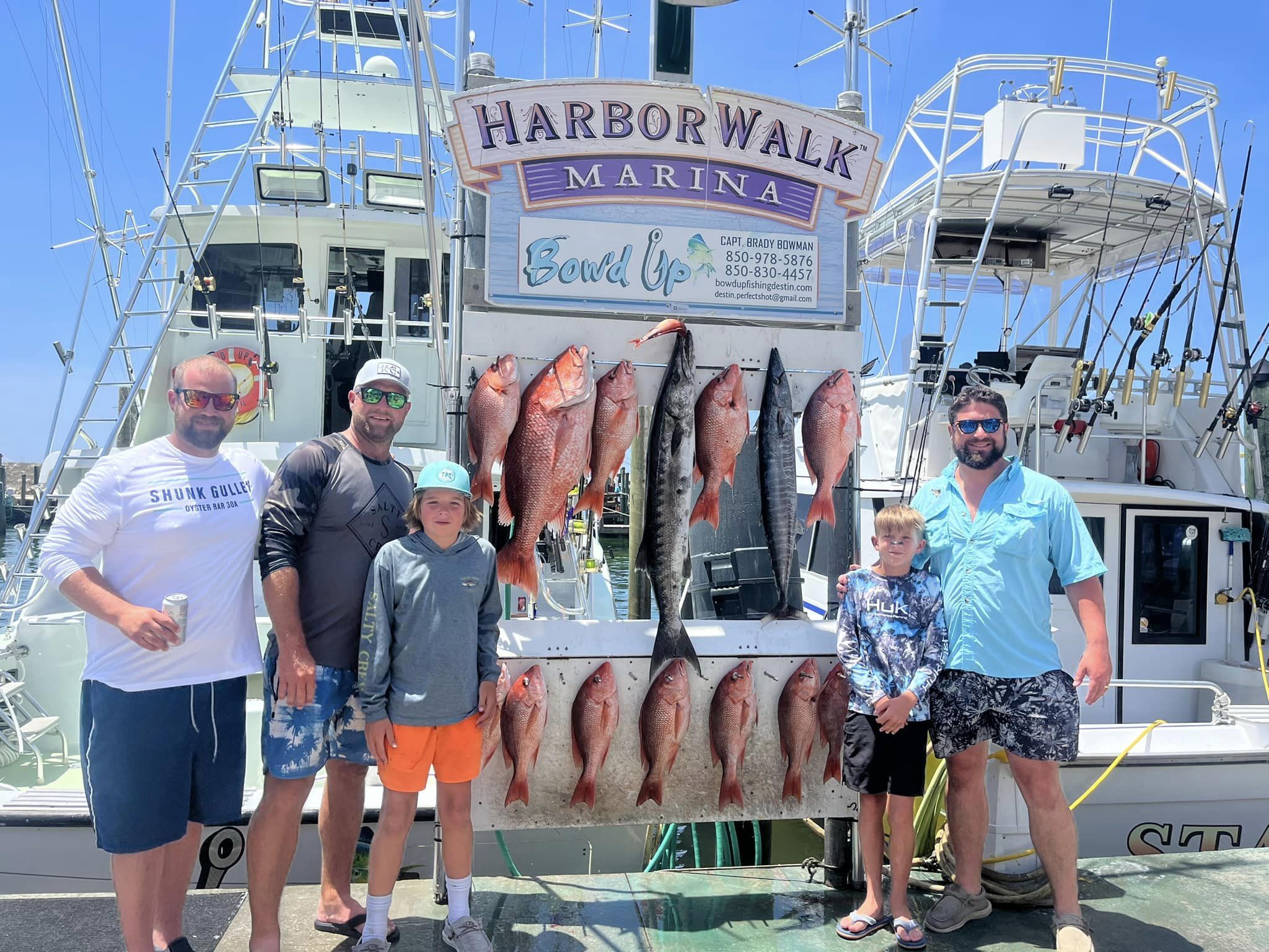 Family Enjoying Deep-Sea Fishing Adventure – Destin, FL_6